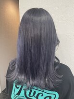 プライズ 成増店(prize)&nbsp;ブルーラベンダーシアーカラーカール成増地下鉄成増大山