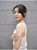 ヘアアレンジ/ヘアセット『有海一生』/バング/前髪あり