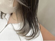 エヌ(enu)の雰囲気（辻堂/辻堂駅/茅ヶ崎/インナーカラー/グレージュ/ヘアアレンジ）