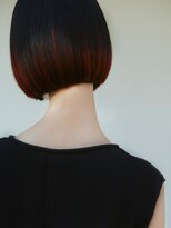 アンダーカレント(undercurrent)&nbsp;グラデーションカラー裾カラーレッドカラー