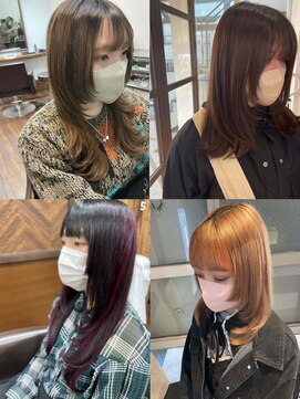 カラープロデュースバイアルバ(color produce byALBA) 姫カット