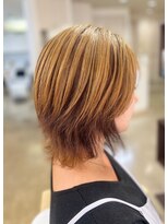 ヘアデザイニング ズーム 飯田橋店(hairdesigning Zoom)&nbsp;20代30代40代：アンブレラカラー