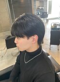 guest snap 前下がりマッシュ×ニュアンスパーマ