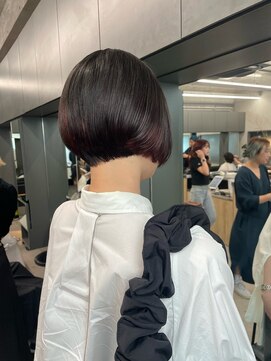 キーチェ 梅田中崎町(keych) ミニボブ/イヤリングカラー[中崎町/梅田駅］