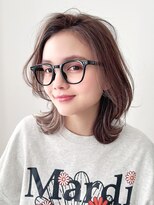 ミエルヘアーエスト 新宿店(mielhair est)&nbsp;透明感くびれミディ