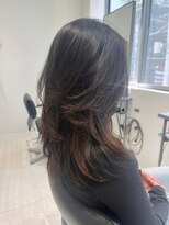 テクネ 天神大名(techne)&nbsp;天神大名顔周りレイヤーカットミディアム今泉