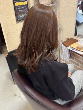 セットアップ 倉敷美和店(SET-UP) 大人可愛い/ひし形/ウォームブラウン/モカブラウン/韓国風巻き