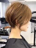 ブレス ヘアデザイン(BLESS hair design)&nbsp;静岡ショートボブタッセルボブ白髪染めミニボブくびれショート