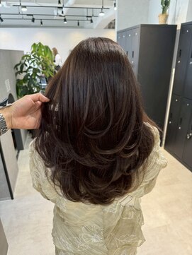 メリー オオサカ(Merly Osaka) 中明度カラー×レイヤーカット