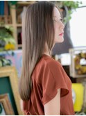 透明感ヘーゼルグレージュ小顔レイヤーロングc7志木20代30代40代