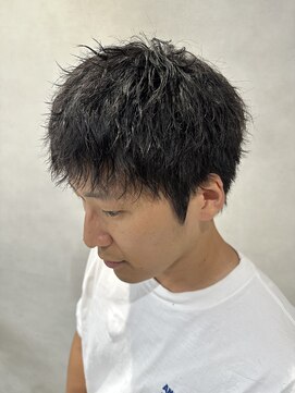 アース 越谷店(HAIR&MAKE EARTH) ショートツイストスパイラル/メンズパーマ/越谷