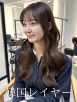 エース 梅田(ace) レイヤーカット/韓国レイヤー/顔周りカット/顔周りレイヤー 