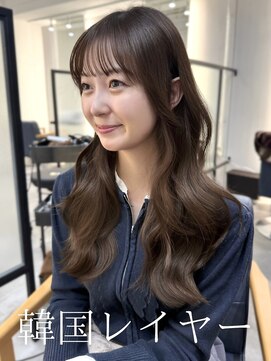 エース 梅田(ace) レイヤーカット/韓国レイヤー/顔周りカット/顔周りレイヤー