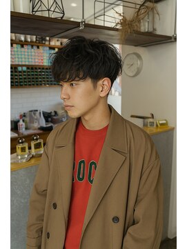 コポル(Copol) メンズ×ゆるめシャドウパーマ