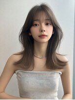 レア 渋谷(Le'a)&nbsp;【Ｌｅ’ａ】レイヤーカット　グレージュカラー　髪質改善