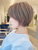 セイドット フクオカ(Say.FUKUOKA) 【Say.福岡】ショートボブ×ケアブリーチ×ベージュ×脱白髪染め