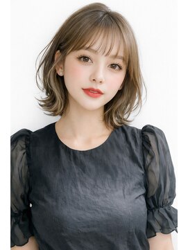 エートス(ethos) 大人可愛い透明感インナーカラー