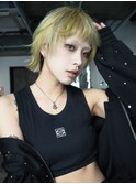 【GEEKS渋谷】レイヤーボブ/デザインカラー/ミックスカラー/小顔