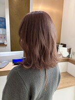 ローネス ギンザ(LONESS ginza)&nbsp;ミディアムレイヤー　結べる外はねボブ