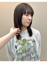 ヨーク(yoke)&nbsp;ミディアムレイヤー/ストレート