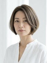 グランリュクス(GRANLUXE) 30代40代50代、イルミナカラー ビーチベージュボブ