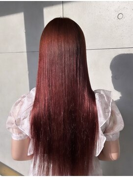 ヘアーメイク アディクト(HAIR MAKE addict) ピンクブラウン