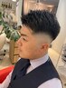 平日17時以降【仕事帰りに】メンズカット+5min.スパ