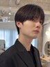 【清潔感】韓国カット＋ダウンパーマ ￥12100