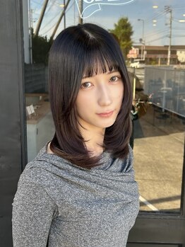 アンサー(answer)の写真/「朝ラク」忙しい方も毎日可愛く◎骨格に合わせたカットでどこから見ても美しく、扱いやすいスタイルへ♪