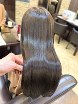 キャラ 池袋本店(CHARA) 大人女性のための髪質改善美髪ケア◎オリーブベージュ【池袋】