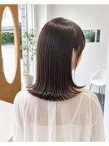 ビーアップヘアー(be:up hair)&nbsp;【20代30代】縮毛矯正×艶髪外ハネミディアム