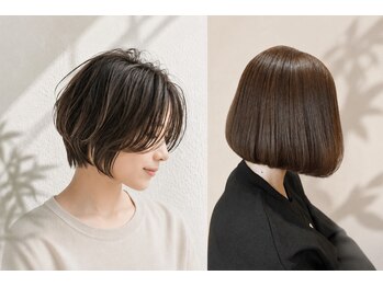 エッセンシャルヒビ(essential HlBl)の写真/《姶良/New Oｐen》お悩みをカバーしたショートボブが得意◎毎日忙しい大人女性もセットが楽にキマります♪