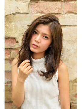 ナナナ パレナ 大津膳所店(nanana parena) 大人な抜け感で見せるセミディstyle　【nananaparena】