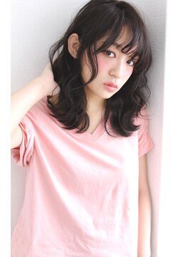 ブラン 天王寺(Blanc) 【Blanc】ヌーディー×透け感ミディアム