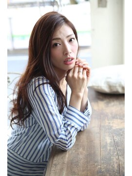 フォルテ 草薙店 大人かわいいさらつやロングヘア