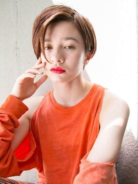 ルティア(Lutia) かきあげバング 小顔ヘア 透明感カラー☆