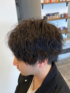 ヘアーショップケイ(HAIR SHOP K.) 前下がりツイスト