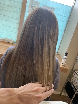 インプレス ちとせモール店(impres) 白髪染めハイライト♪（ｖ＾＿＾）ｖ