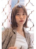Ameri 透明感艶々グレージュ　イルミナカラー　【新宿】