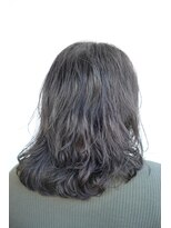 サロン マーニ(salon m ni)&nbsp;コテ風パーマ×オリーブグレージュ