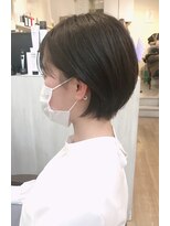 ギフト ヘアー サロン(gift hair salon) 丸みが可愛いショート☆