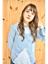 ブゾン(buZon)&nbsp;【buZonブゾン】ミックスウェーブ×ベージュカラー