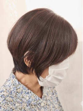 フォックスヘアー(fox.hair) 耳かけ小顔S字ショート/顔まわりレイヤー