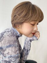 ケーツー心斎橋 クイーンズガーデン バイ ケーツー(K two QUEEN'S GARDEN by K two) 透明感ケアブリーチ*ハイトーンベージュボブ/心斎橋&難波&なんば