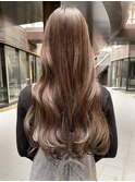 ブリーチなしのまろやかマロンベージュ【大塚】