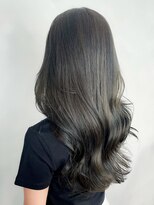 アイティー バイ アルバム 中野店(IT by ALBUM)&nbsp;オリーブグレージュ_グレージュカラーボブウルフ_ba402341