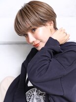 クラッチ 天王寺(CLUTCH)&nbsp;大人可愛い小顔美髪ツヤ髪くすみブラウンマッシュショートA2