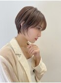 ショートショコラアッシュバニラベージュエアリーカールt531
