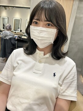 グロー 大宮(GLROW) 韓国　地毛風　シースルーバング　ミディアム　haruhi【大宮】