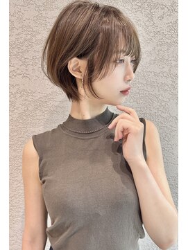 ロンド アンブル 四条烏丸(Lond ambre) 【Lond ambre】川村利幸/大人美人ショート×シルキーベージュ